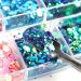 Shop GZSYY Nail Art Sequins - 12 Colors of Sparkly Glitter Powder for Stunning Nail Designs - Buy Online on SooperMarket.com