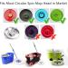 6 Pack Washable Microfiber Spin Mop Refill Heads Compatible with Hurricane Mopnado Spin Mop for Home, Office, and Commercial Use - Buy Online on SooperMarket.com