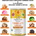 Organic Veda Turmeric Golden Super Milk Latte Mix - USDA Certified, High Curcumin & Ayurvedic Herbs for Energy, Focus & Immune Support - 8 oz - Buy Online on SooperMarket.com