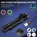 DARKDAWN UV Torch Flashlight 365nm Light USB Rechargeable Ultraviolet LED Blacklight Powerful Woods Lamp Portable Mini Detector for Pet Urine Stains Uranium Glass Money Resin Curing Fluorescent Uv 365nm Light/Blue - 1 Pack - Buy Online on SooperMarket.com