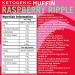 Fatt Ketogenic Raspberry Ripple Muffin - 10 x 40g Muffins - 2.7 g carbs - 100% Natural Low Carb Keto Snack with Super Fats - No added sweeteners - Low Carb Keto Snack with High Nutrition - Aka Fattbar Raspberry Ripple 10 Pack - Buy Online on SooperMarket.com