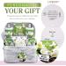 Fathers Day Bath and Body Gift Basket - White Jasmine Scented Home Spa Set for Women & Men | 14 Piece Set with Bath Bombs, Body Lotion, Rose Soaps, and Cosmetics Bag - Buy Online on SooperMarket.com