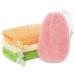 Juvale Soap Exfoliating Bag with Drawstring for Shower 4 Colors (3.5 x 6 In 4 Pack)