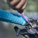 Funn Holeshot Mountain Bike Grips - Lightweight Ergonomic Handlebar Grips with Single Lock On Clamp for MTB/BMX - Purple - Buy Online on SooperMarket.com