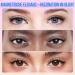LASHVIEW Magnetic Eyelashes Magnetic Eyelashes with Pliers Natural Look 3D Magnetic Eyelashes 1 Pair of Eyelashes Magnetic Eyelashes No Glue Easy to Wear and Remove (C03) - Buy Online on SooperMarket.com