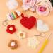 OPOUNT Crochet Kit for Beginners - 12 Simple Crochet Keychains, Step-by-Step Instruction (Patent Product) - Buy Online on SooperMarket.com