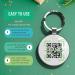 DISONTAG Personalized QR Code Dog ID - Customizable Online Profile | Secure Pet Privacy Control - Buy Online on SooperMarket.com