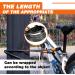 Valuemax 2m Safety Loop Cable - Plastic Coated Steel Cable for Bicycle Motorcycle & eBike | 12mm Thick Black - Secure Your Ride! - Buy Online on SooperMarket.com