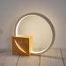 Blonbar bedside lamp with USB charging function touch control dimmable light alarm clock wake up light sleep aid babies and adults 3 stepy brightness bedside lamp for bedroom living room wood