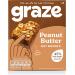 Graze Healthy Snacks - Peanut Butter Protein Oat Bar Vegan friendly 4x30g - Buy Online on SooperMarket.com