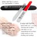 3 Swords Germany Double Sided Glass Nail Files for Natural and Artificial Nails with Nail Buffer and Black Plastic case 1 Glass Nail File (With Buffer) - Buy Online on SooperMarket.com