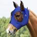 Harrison Howard fly mask stretchy breathable UV protection with an eye opening made of network for full view and ventilated ear protection officer deep blue size L full (large) deep blue