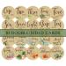 Baby Monthly Milestone Cards - Reversible Wooden Discs for Newborn Photography - Includes Announcement & Hello World Sign - Buy Online on SooperMarket.com