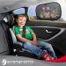 Systemoto Car Sun Protection for Babies - UV Protection (2 Set) | Adorable Animal Motifs for Passenger Cars - Buy Online on SooperMarket.com