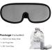 PrettyCare 3D Contoured Sleep Mask - Blockout Light Eye Cover with Earplugs and Travel Bag - Gray Night Eyeshade - Buy Online on SooperMarket.com