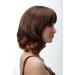 Buy WIG ME UP 2384-2T30 Short Wavy Ladies Wig - Dark Brown with Reddish Brown Tips - International Shipping Available - Buy Online on SooperMarket.com