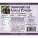 Aronia Berry Unsweetened Powder | USA Grown, No Pesticides | Pure & Simple Black Chokeberry Powder - 0 Additives - Buy Online on SooperMarket.com