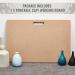 Portable Clay Wedging Board with Handle - 12x18 Inch - Ideal for Clay Crafts and Arts - Buy Online on SooperMarket.com