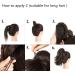 CJL 12 Ash Blonde Curly Clip-In Ponytail Extension - Synthetic Hairpiece for Women - Buy Online on SooperMarket.com