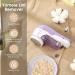 Rechargeable Fabric Shaver - Electric Lint Remover with 6-Leaf Blades for Clothes & Furniture - Purple Couch Pilling Remover - Buy Online on SooperMarket.com