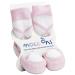 Mocc Ons moccasin washable leather sole slipper socks (18-24 Months Ballerina) 18-24 Months Ballerina