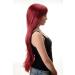WIG ME UP GFW104-39: Premium 75 cm Long Straight Ladies Wig with Cheeky Fringe in Red Garnet - Quality International Shipping - Buy Online on SooperMarket.com