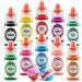 Oil Based Food Coloring Set for Chocolate - 10 Colors Oil Based Edible Food Dye for Sugar Candy Melts Oil Frosting Icing Dye for Baking Cookies Cake Decorating - 0.25 Fl. Oz/Bottles 6 ml (Pack of 10)
