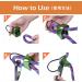 TRIWONDER ATC Belay Device - V-Grooved Micro Rescue Guide for Rock Rappelling | Red with Carabiner - Buy Online on SooperMarket.com