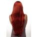 WIG ME UP - Long Dark Copper Red Straight Wig | 80 cm Hair Replacement - 3217-135 - Buy Online on SooperMarket.com