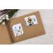 Potricher 12.2 x 8.5 Inch Hardcover Kraft Scrapbook Photo Album - 80 Pages - Wedding Anniversary Family Album (Brown) - Buy Online on SooperMarket.com
