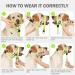 Buy Weesiber Soft Dog Handlebars - Adjustable Padded Halter with Reflective Stripes for Training & Walking | Large Green - No Pulling Comfortable Design - Buy Online on SooperMarket.com