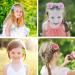 40pcs Chiffon Flower Baby Girl Hair Clips - Cute Ribbon Lined Clips for Infants & Toddlers - Buy Online on SooperMarket.com