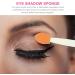MUSISALY 100pcs Double Ended Eyeshadow Brush Eyeshadow Brush Sponge Double-sides Eye Brush Green Emulsion - Buy Online on SooperMarket.com