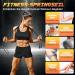 Adjustable PVC Jump Rope for Speed Skipping | 3m Lightweight Fitness Rope for Adults & Kids | Includes Training Poster & Non-Slip Grip - Buy Online on SooperMarket.com