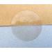 Minilabel 25 mm Round Gloss Seals Stickers - Clear Transparent (Pack of 102 Labels)
