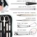 3 Swords Germany - brand quality 8 piece manicure pedicure grooming kit set in mint fashion leather case in gift box - Made by 3 Swords MINT - SYNTHETIC LEATHER - Buy Online on SooperMarket.com