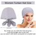 6-Piece Women's Pretied Head Scarves Cancer Turban Hat Set - Soft Color Headwear Collection - Buy Online on SooperMarket.com