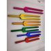 Sacred Solfeggio 6pc Colored Tuning Forks w activator and Pouch - DNA Repair - Blessings Miracles Awakening Liberation - Buy Online on SooperMarket.com
