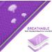 Joyal Dog Harness - Reflective Soft Padded Air-Mesh for Small Dogs & Cats XXS (31-34cm) - Purple - Buy Online on SooperMarket.com