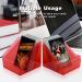 4 Pack Acrylic Trading Card Deck Cases - Fits 100+ Sleeved Cards - For YuGiOh, MTG, and Sports Cards - 4 Colors - Buy Online on SooperMarket.com