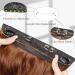 MORICA 20 Inch Invisible Wire Hair Extensions | Auburn Halo Hairpiece - Long Wavy Synthetic Hair | Adjustable Size & 4 Secure Clips for Women - Buy Online on SooperMarket.com