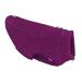 Kurgo Core Dog Sweater Lightweight Fleece With 2-Way Zipper Harness Compatible Size XL Purple Violet XL