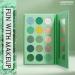 OKENTEN 15 Color Green Eyeshadow Palette - Vegan & Long Lasting Halloween Makeup - Buy Online on SooperMarket.com