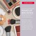 Mirabella Liner & Brow Duo Brush | Premium Cruelty-Free Makeup Brush | Hand-Sculpted Aluminum Handle for Flawless Blending - Buy Online on SooperMarket.com