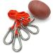 AirFly 4 Arm Harness Crab Trap Combo | 304 Stainless Steel Hooks & Buoy Float - Buy Online on SooperMarket.com