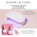 DANNI & TONI 28 Stickers Semi Cured Nail Wraps - Crime Scene Gel Nail Polish Strips - Buy Online on SooperMarket.com