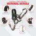 Alpha Boy Dog Training Collar | Comfortable & Gentle Handlebars for All Breeds | Real Leather Medium Harness with Quick Lock Buckle - Easy to Use - Buy Online on SooperMarket.com