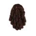 Shop WIG ME UP 2213-HT-33 Hairpiece - Victorian Braid Curls & Corkscrew Curls in Mahogany Brown | International Shipping Available - Buy Online on SooperMarket.com