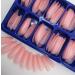 400pc Colored Long Coffin Press on Nails - Glossy Ballerina False Nails for Manicure - Acrylic Nail Design Salon Quality - DIY Nail Art Decor for Women and Girls - Buy Online on SooperMarket.com