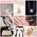 2032 Piece Self Adhesive Hair Gems, Pearls & Jewels Stickers - 7 Sizes for Makeup, Crafts & Home Decor - Buy Online on SooperMarket.com